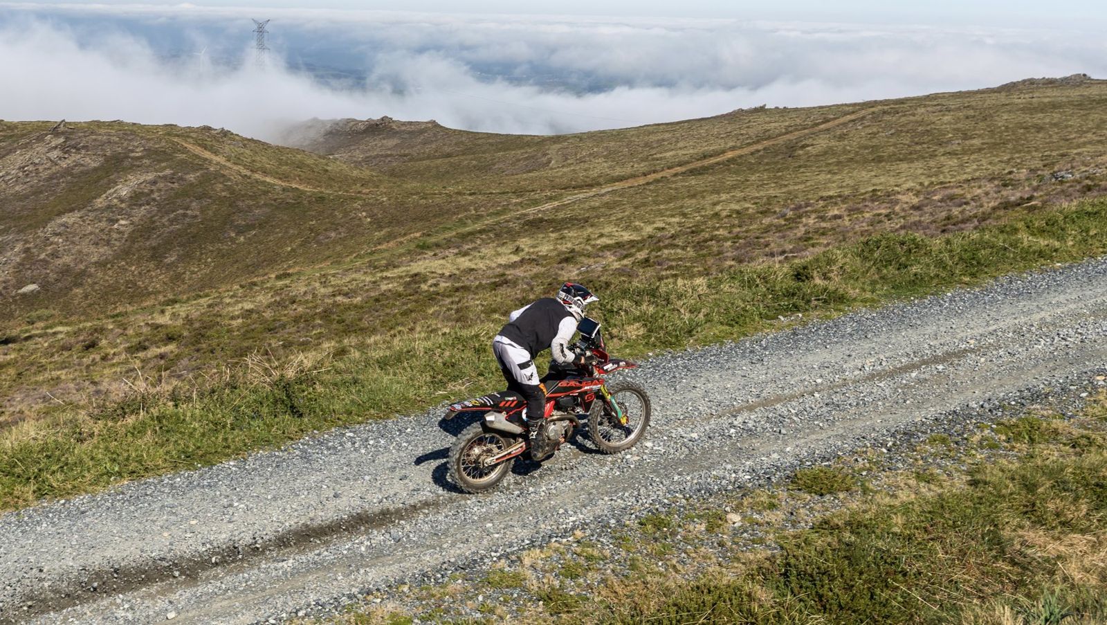 Bruno en pista